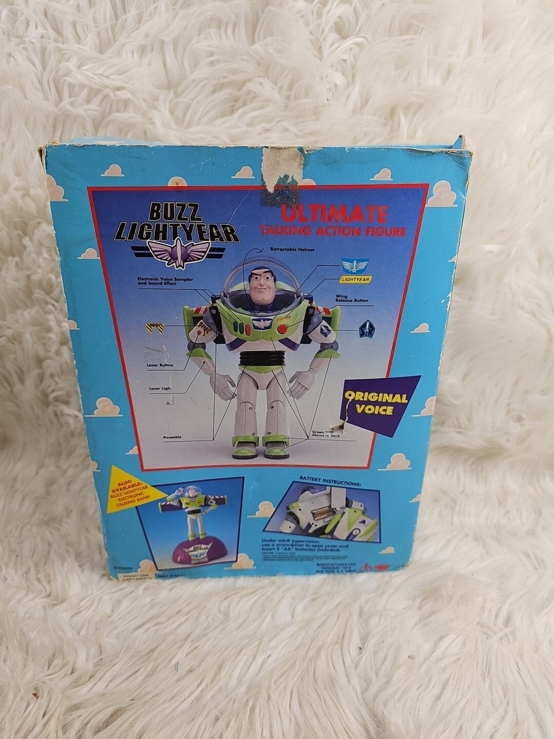 1995 - Toy Story Buzz Lightyear Ultimate Talking Figure And Modern Woody