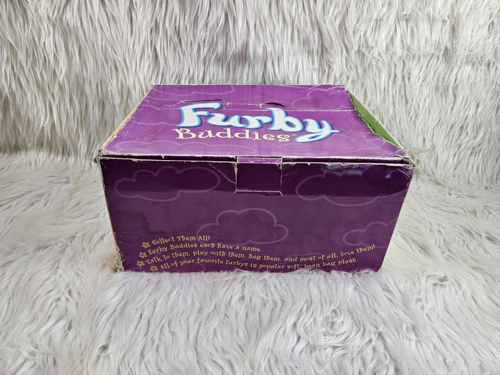 1999 - FURBY BUDDIES Tiger Retail Store Display Box - RARE