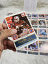 1986 - McDonald's Cards NFL All Star Team (24) Blue Tab Unscratched MINT