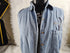 Vintage Unbranded Women's Embroidery Denim Vest Button Down Garden Lady Distress