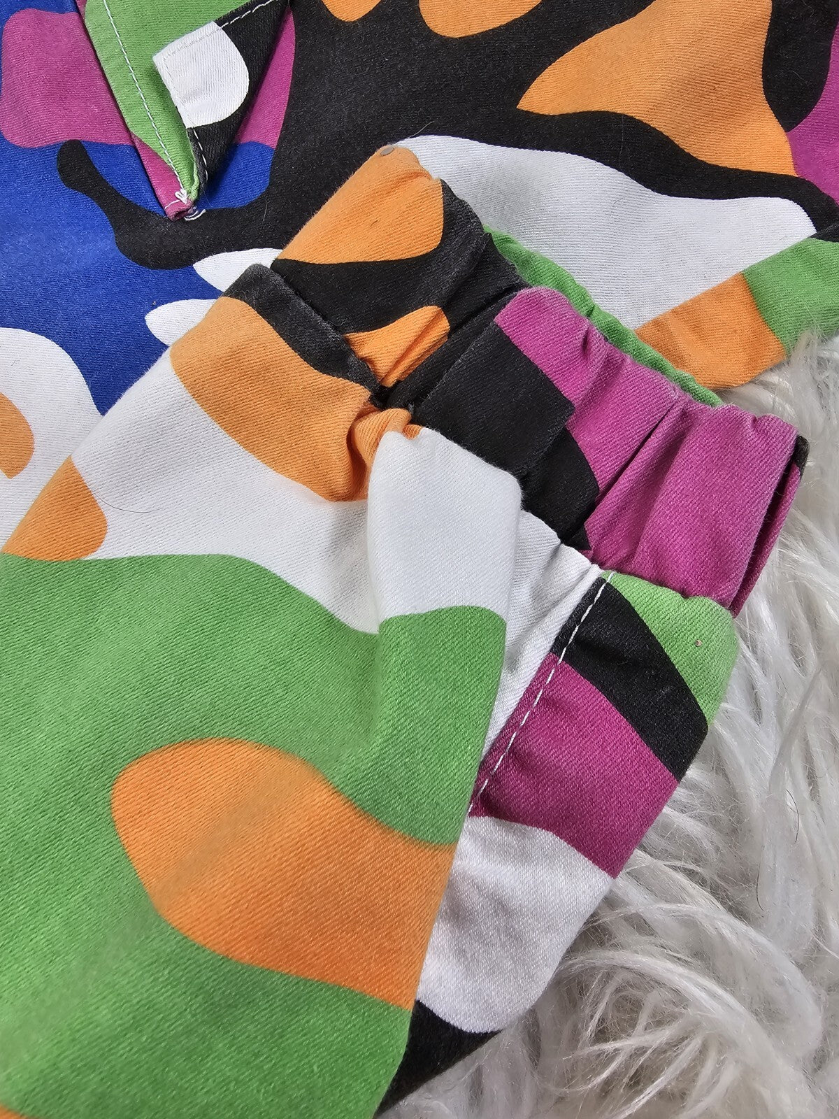 1990s - Women's Havana Camo Funky Stretch Cargo Pants Multicolor, Size: 5/27