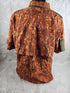 Rare Disney Cast Member Animal Kingdom All Over Safari Print Uniform Shirt XL