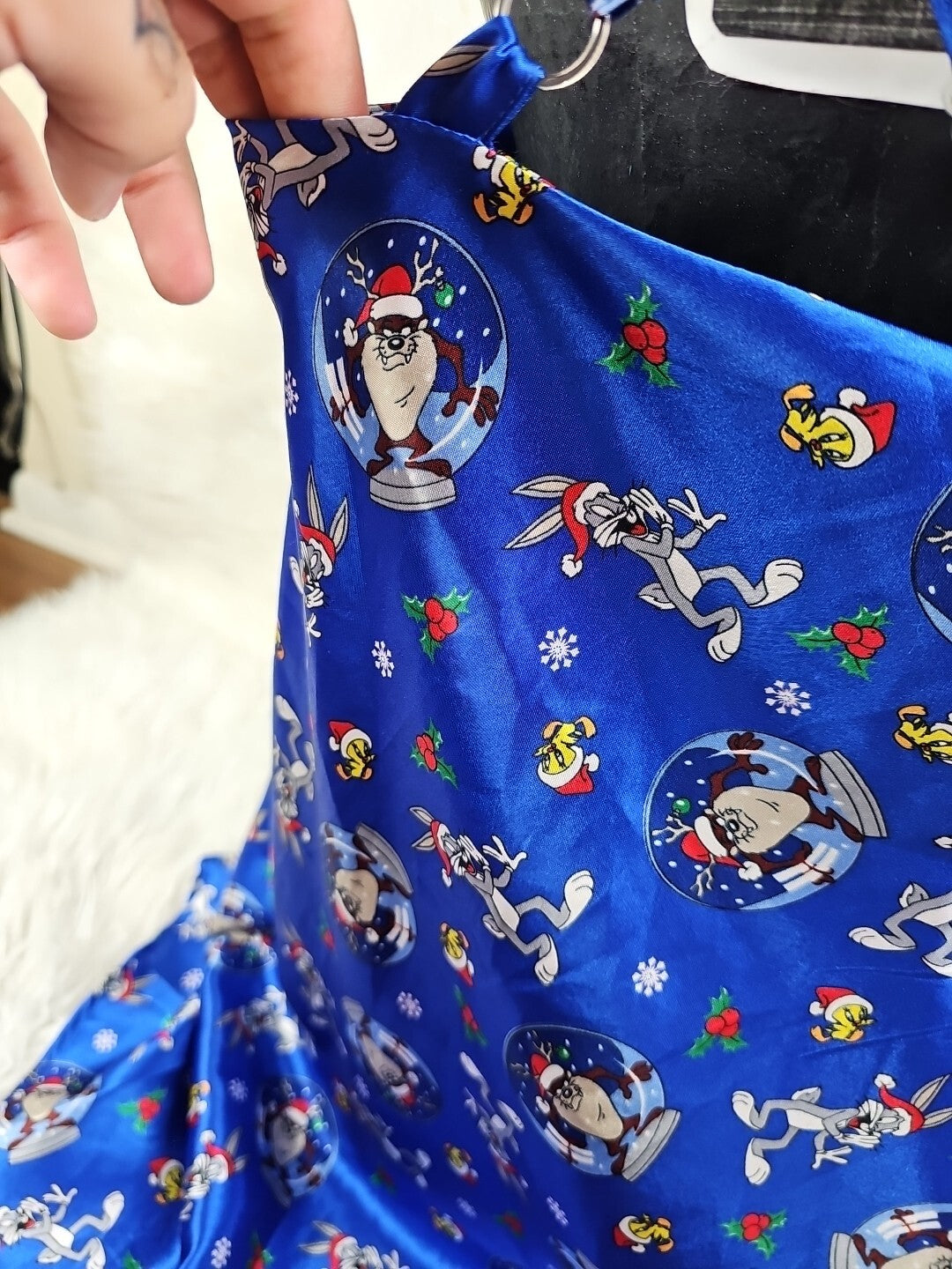 1999 - Looney Tunes Christmas Night Gown, Large