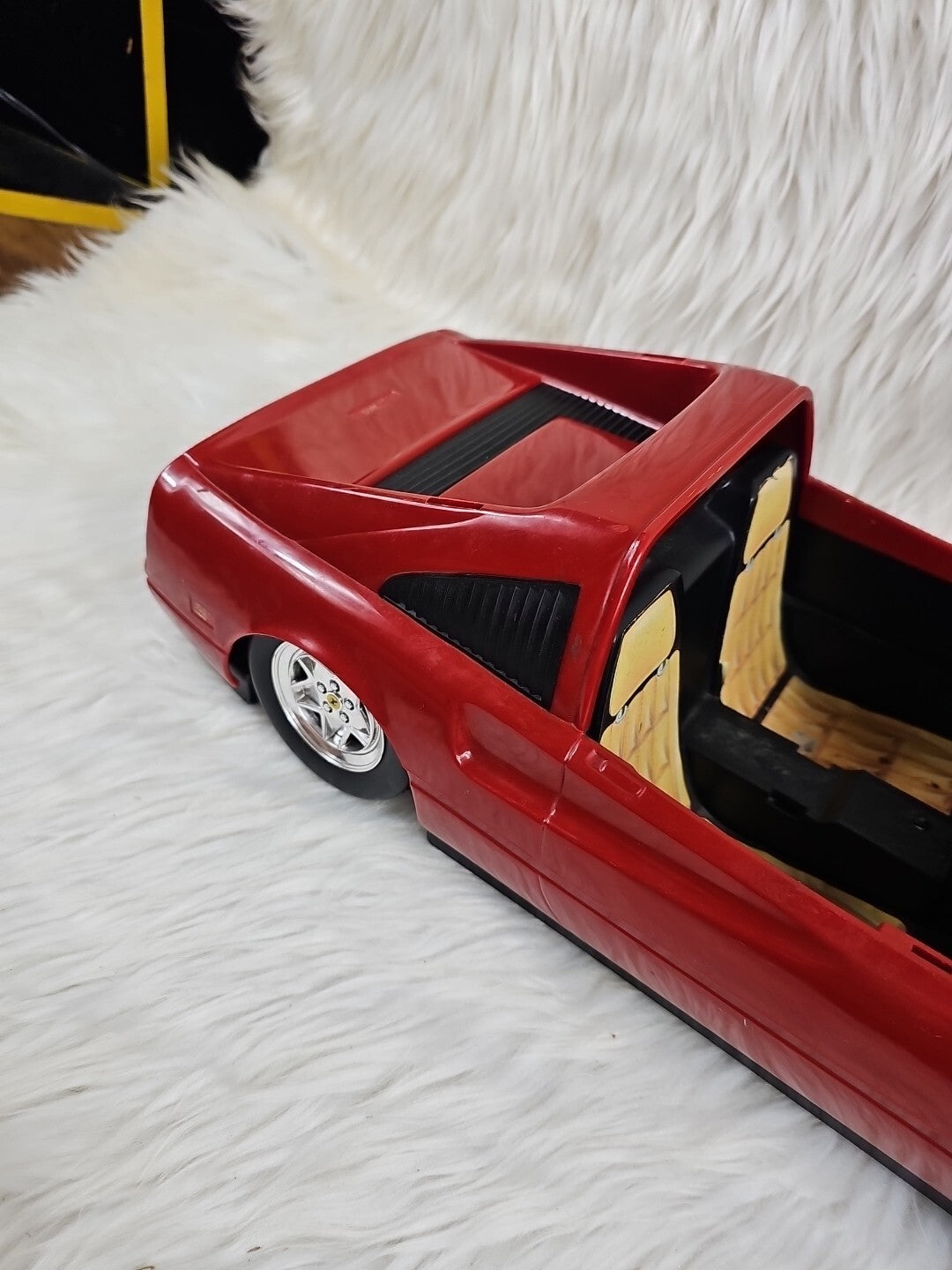 1986 -  Mattel: Red Hot Barbie Red Ferrari Convertible #3136, 21 in