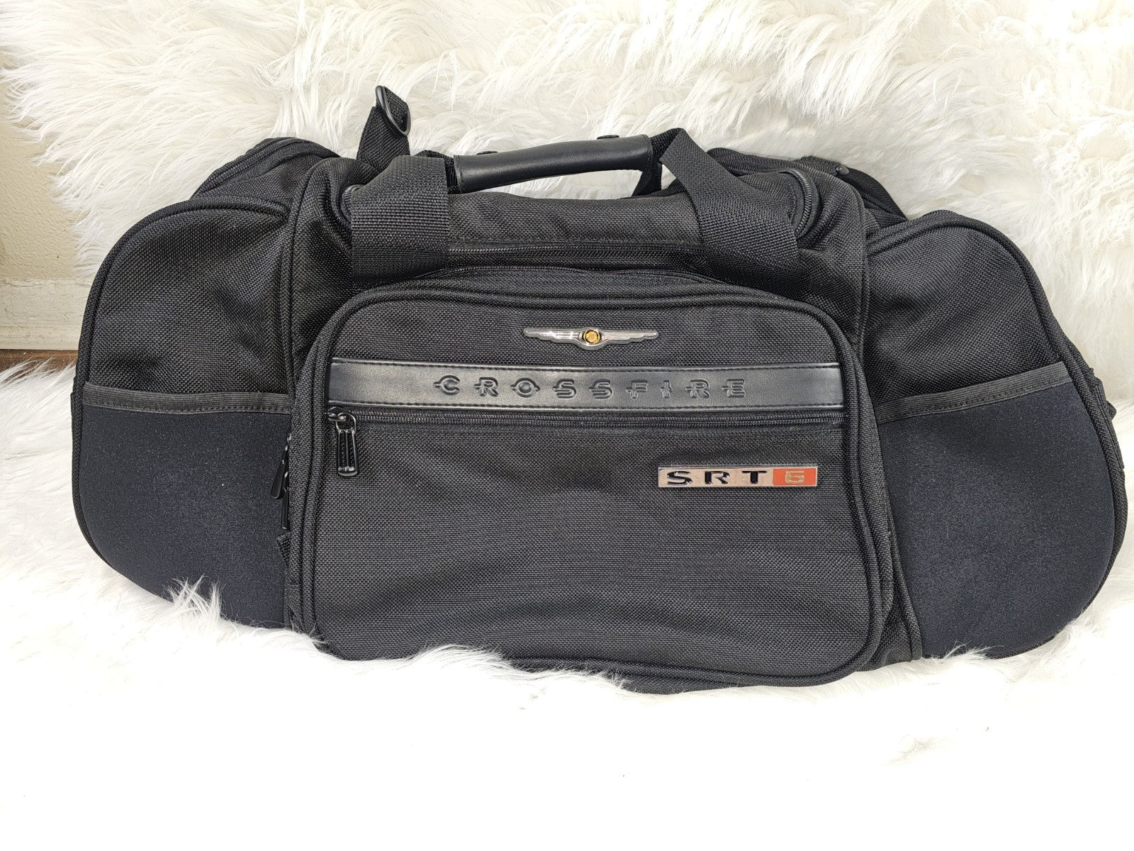 Chrysler SRT 6 Crossfire Touring Gear Shoulder Carry-On Travel Bag | Excellent