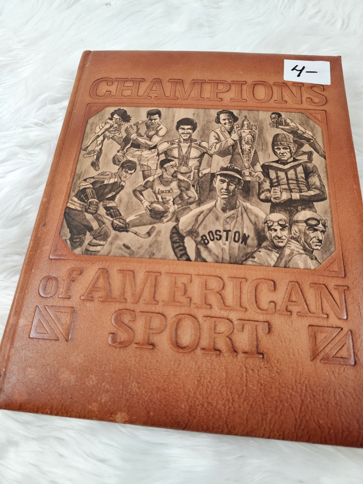 1981 - Champions of American Sport by Marc Pachter, Mission Leather Hardcover
