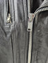 Rare Vintage Gadabout Men's Black Leather Motorcycle/Biker Jacket Size 52 NYPD