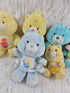 Vintage - 6 Care Bear Lot Stuffed Plush Bears