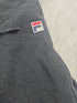 Vintage Fila Pants Kids Large Boys Black Jogger Sweatpants