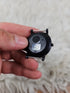 1991 - Lorus Kermit The Frog  Black Round Case Black Faux Leather Band Watch