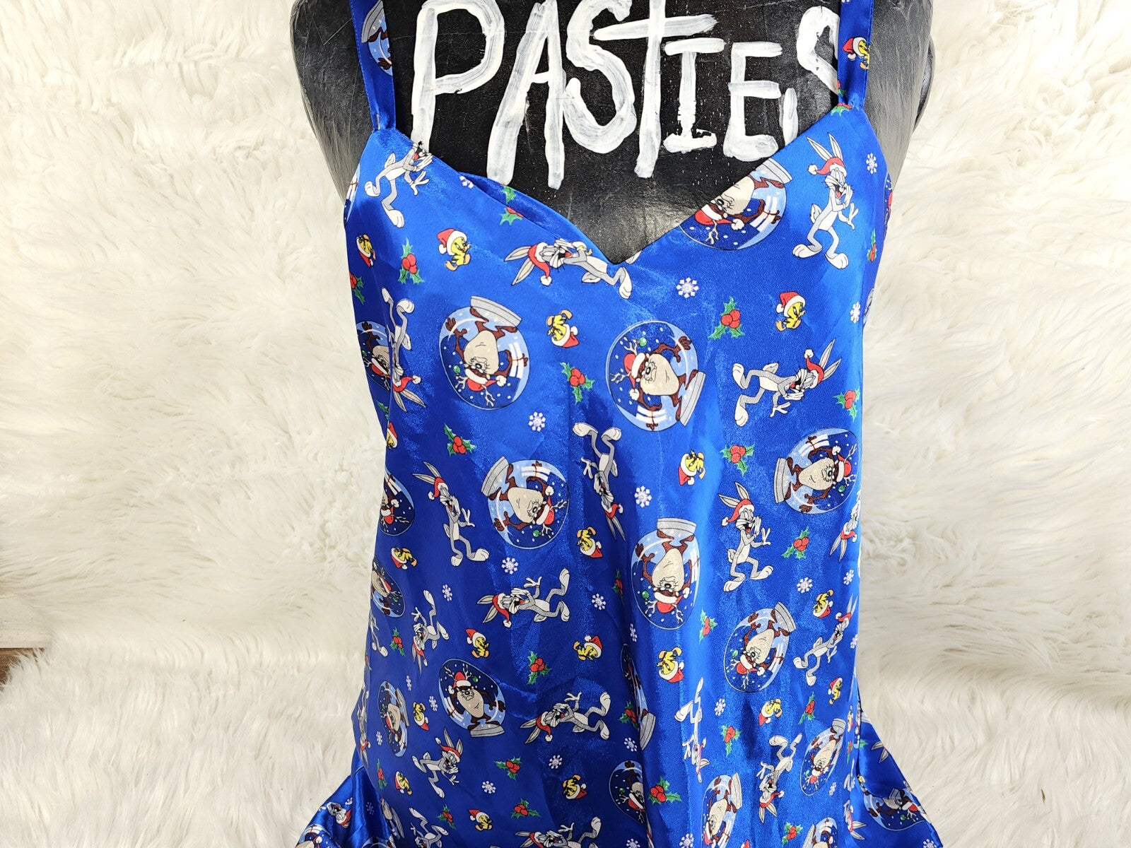 1999 - Looney Tunes Christmas Night Gown, Large