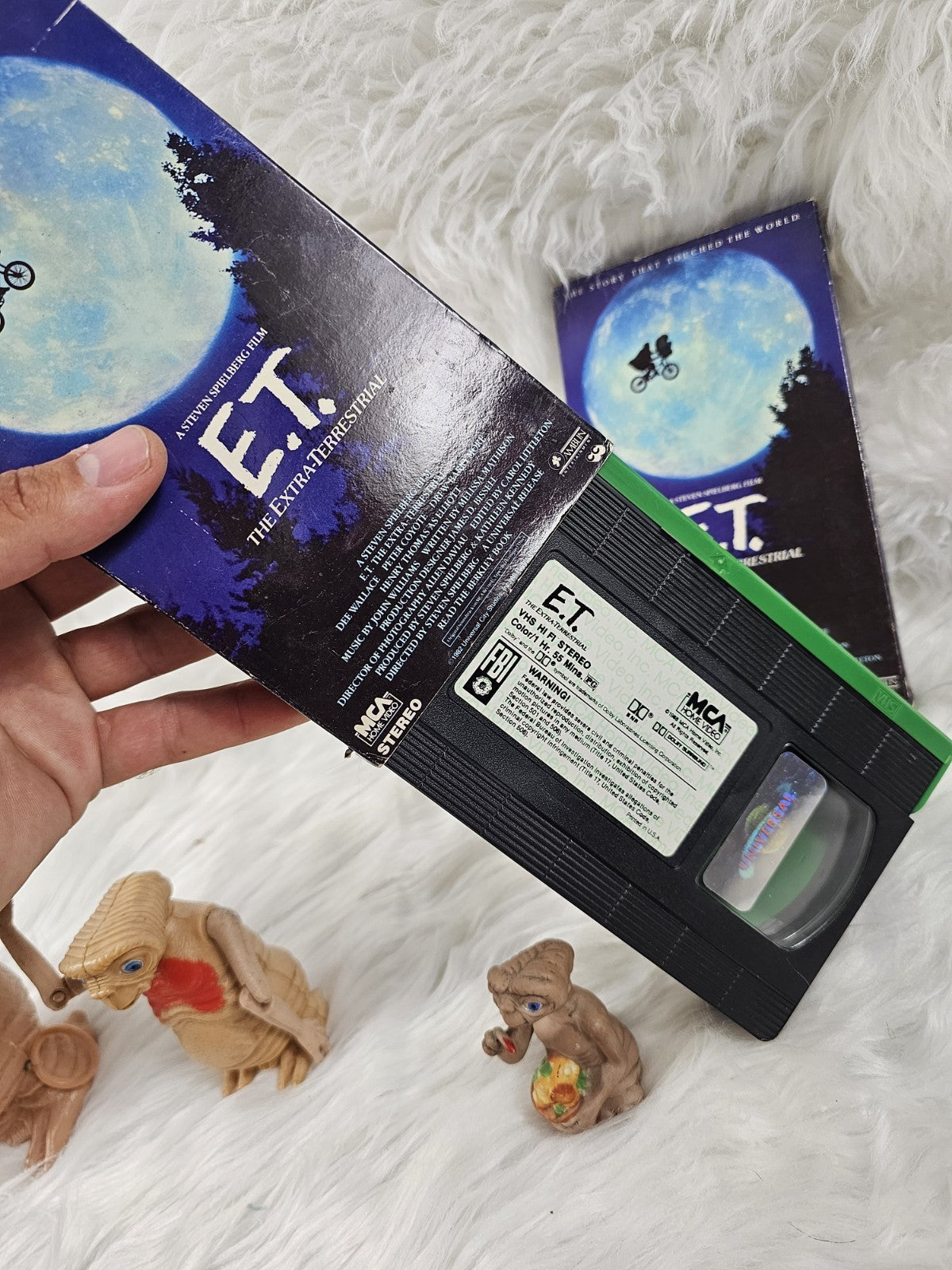 1988 - E.T. VHS Collectible Bundle