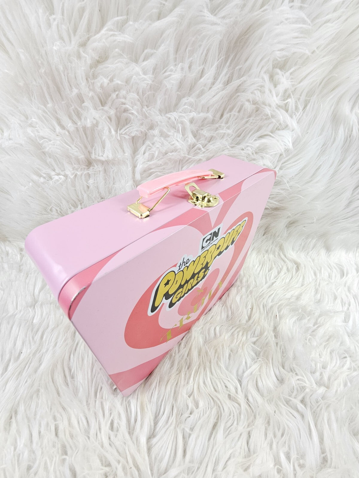 TRULY AND POWERPUFF GIRLS CARTOON NETWORK LIMITED EDITION COLLECTION TIN