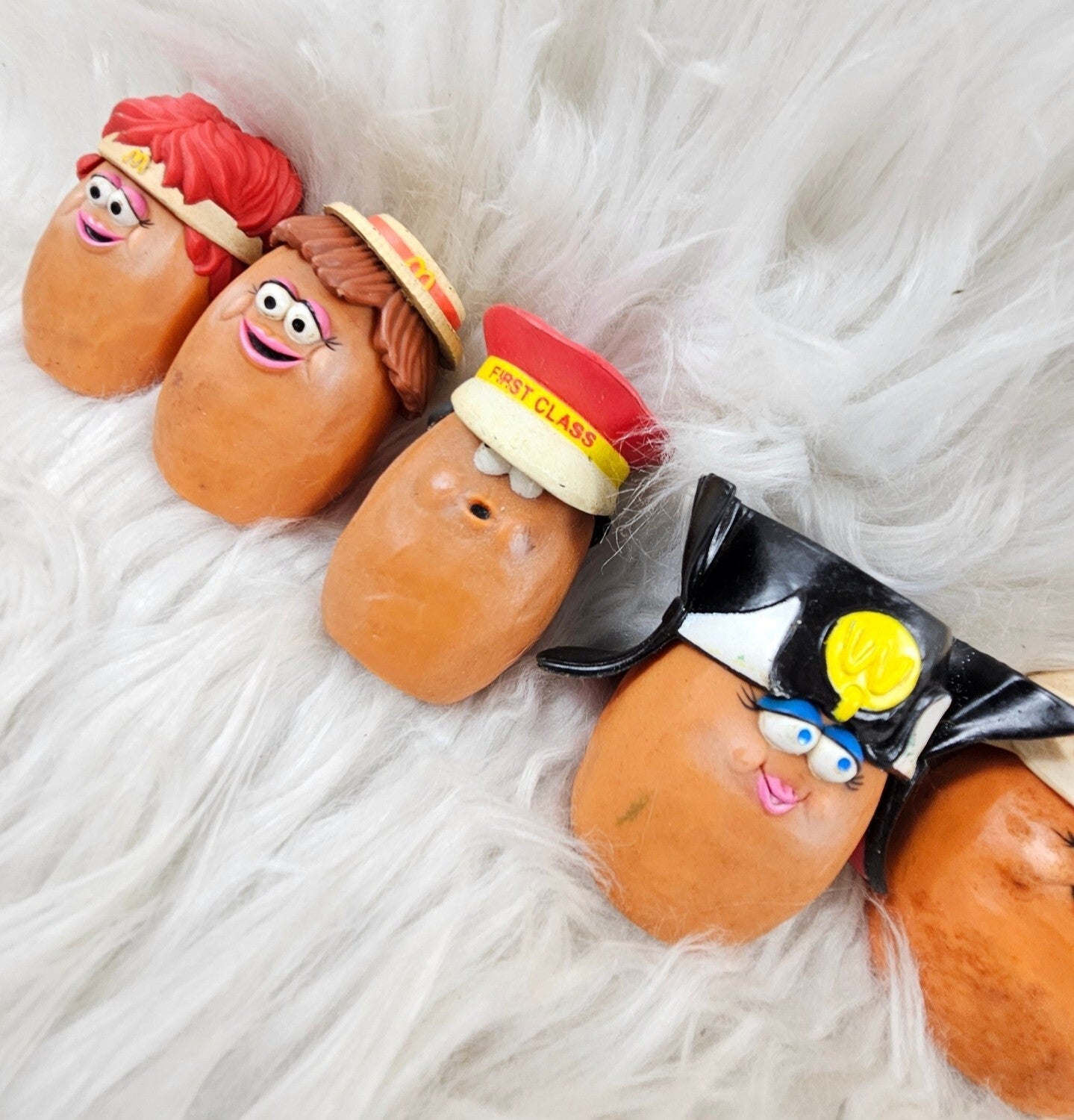 1990s - McDonalds Chicken McNugget: Nugget Buddies Set - RARE