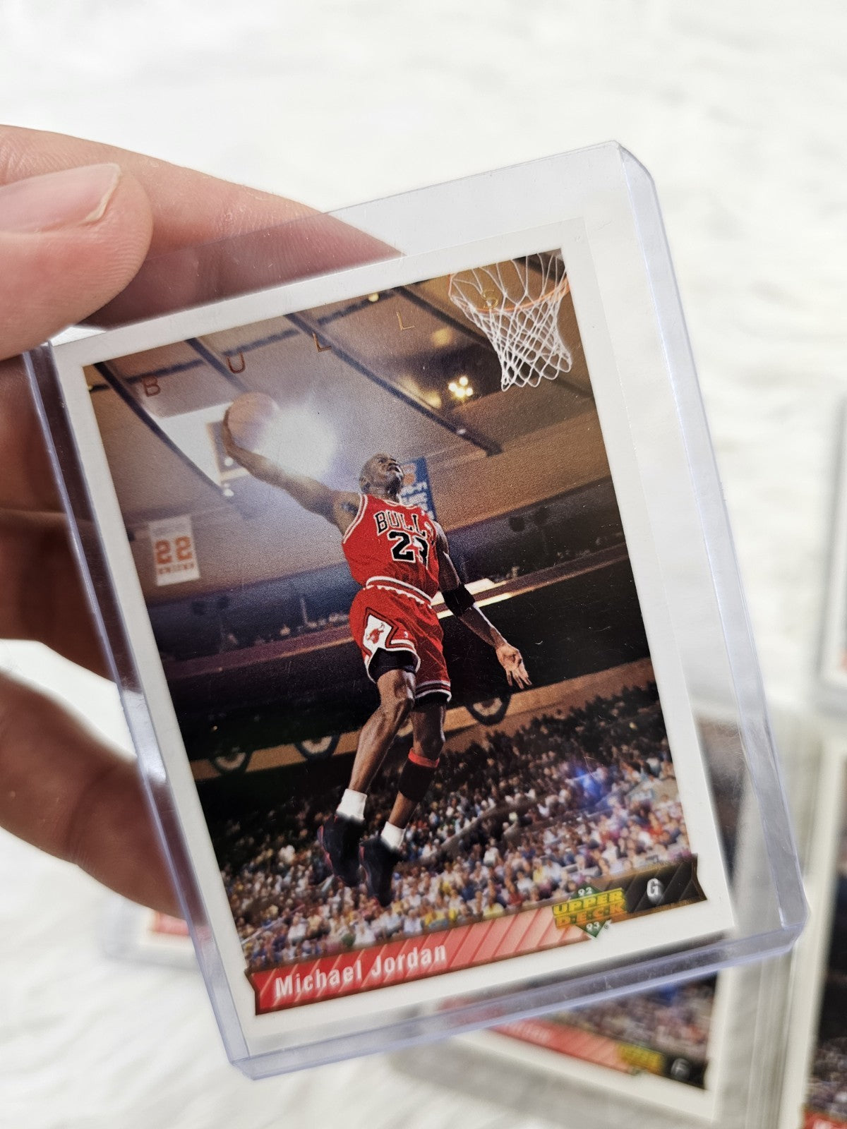 6 1992-93 Upper Deck #23 Michael Jordan Chicago Bulls - All In Good Condition