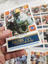 1986 - McDonald's Cards NFL Green Bay Packers Set (24) Blue Tab Unscratched MINT