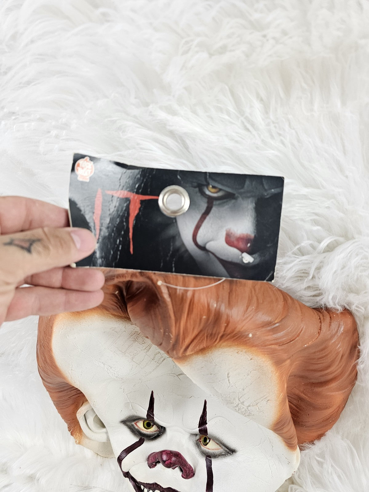 Pennywise Mask IT Adult Standard Latex Collector Halloween Trick Treat Studios