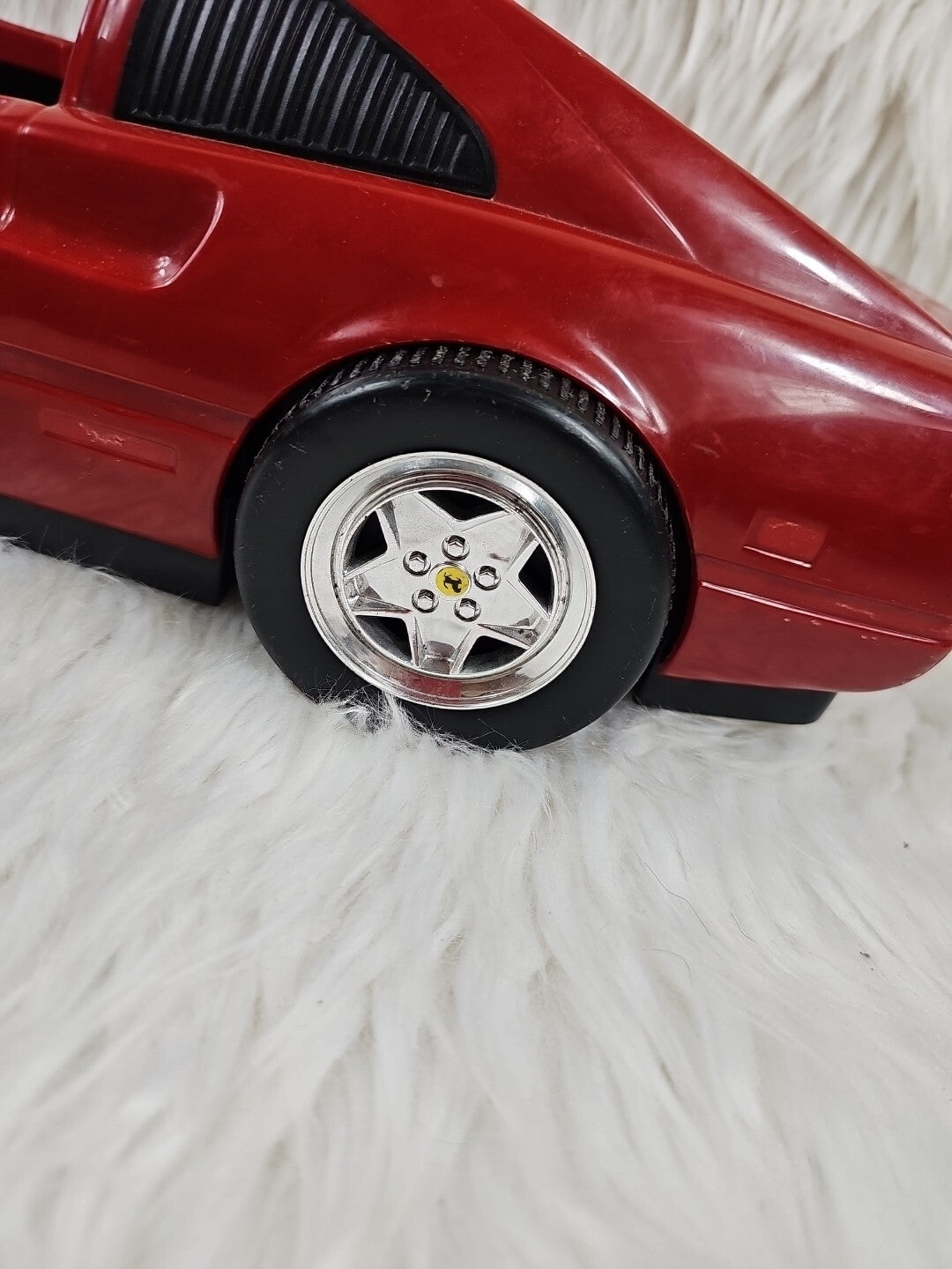 1986 -  Mattel: Red Hot Barbie Red Ferrari Convertible #3136, 21 in