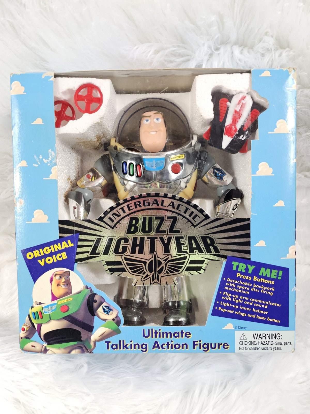 1995 - Disney: Toy Story CHROME INTERGALACTIC BUZZ Lightyear