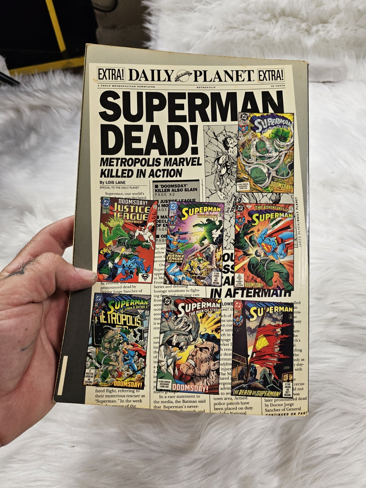 1993 - Death of Superman - TRADE PAPERBACK - 1ST PRINT (6.5/7.0)