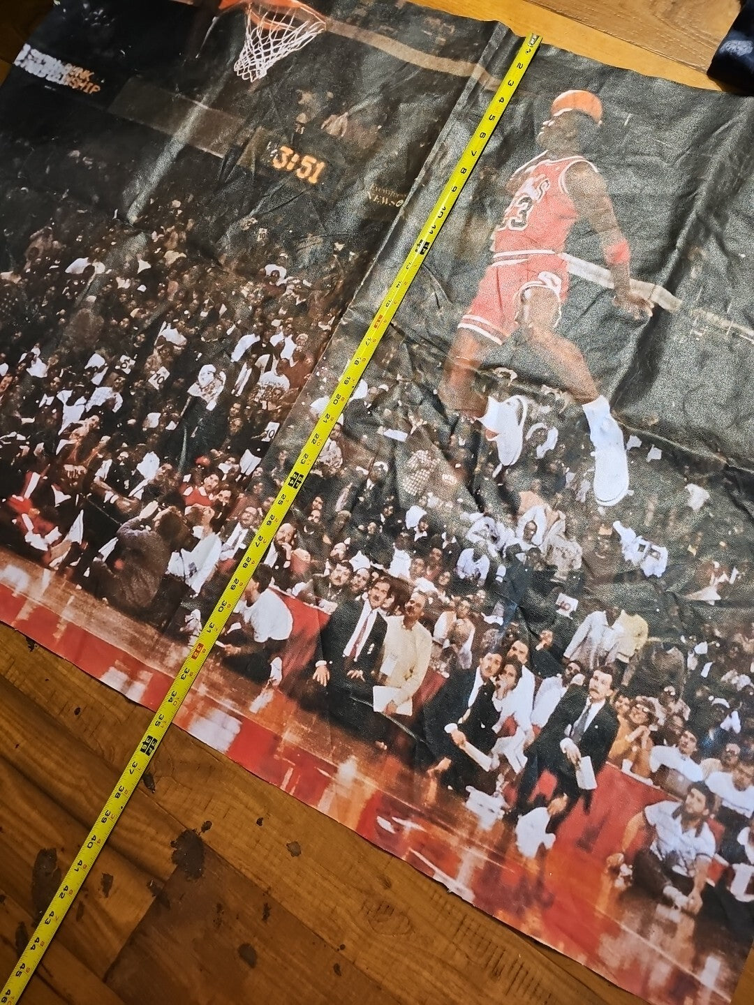 1988 - Michael Jordan NBA MVP Slam Dunk Champion Poster 47" X 35"
