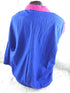 Vintage Super Lite Blue/Pink Windbreaker like jacket - Embroidery and Beaded
