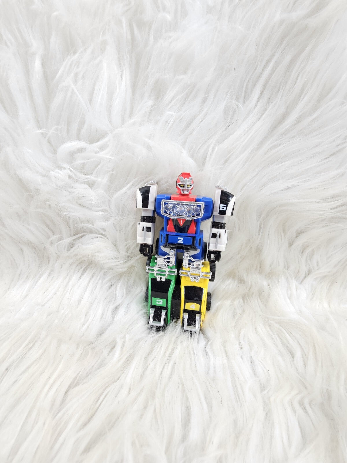 1997 - Bandai Mighty Morphin Power Rangers Vtg Turbo Megazord 5.5" Figure
