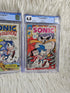 1993 - Archie Comics: Sonic the Hedgehog 0, 1, and 25 CGC Grading