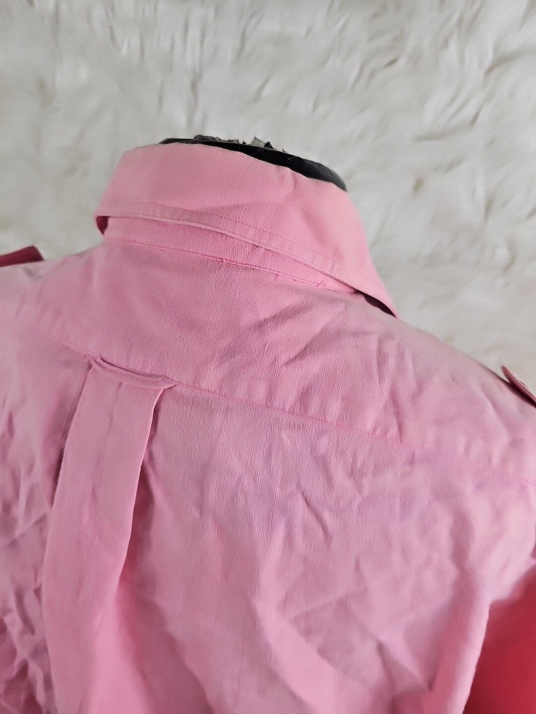 1990s - Flying Scottsman Polo Shirt Mens Size Large Pink  USA Made Duck Mallard