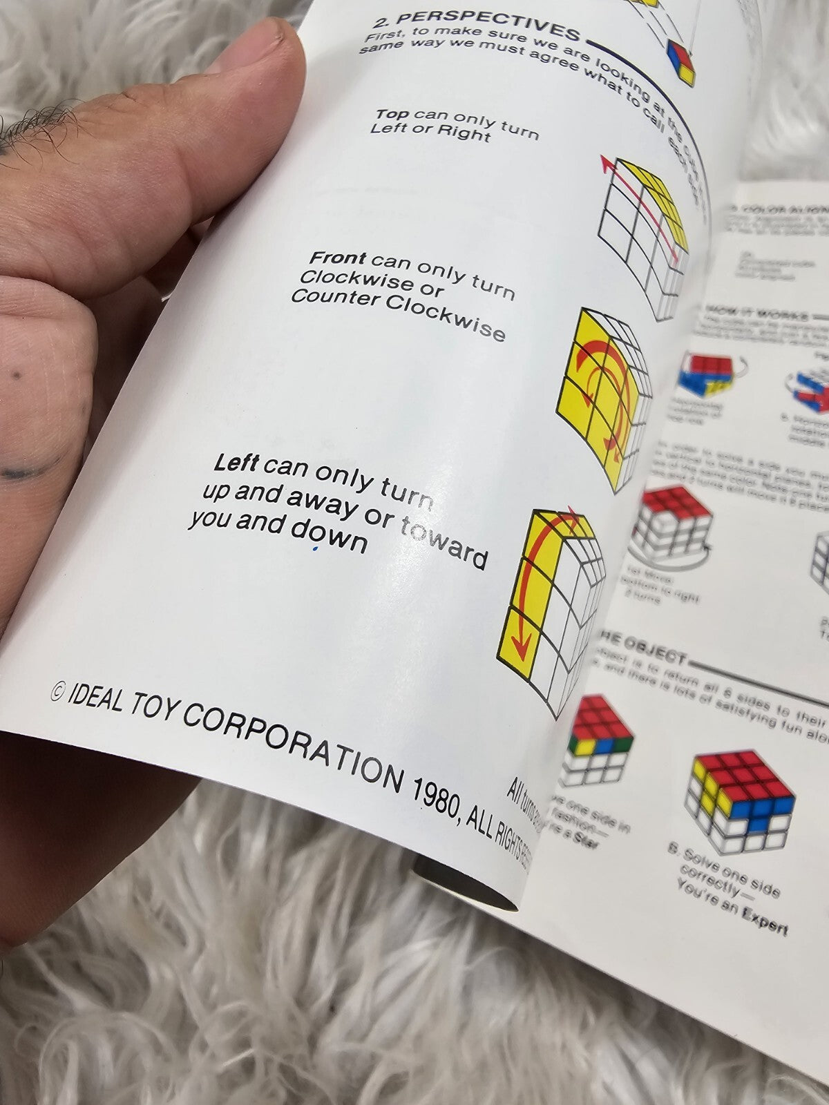 Vintage - Rubiks Cube Octagonal Prism Barrel Chex Puzzle Guide Lot