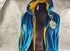 Vintage Rare IFBB Sheru Classics Jacket Mens India Small Track Fitness Blue