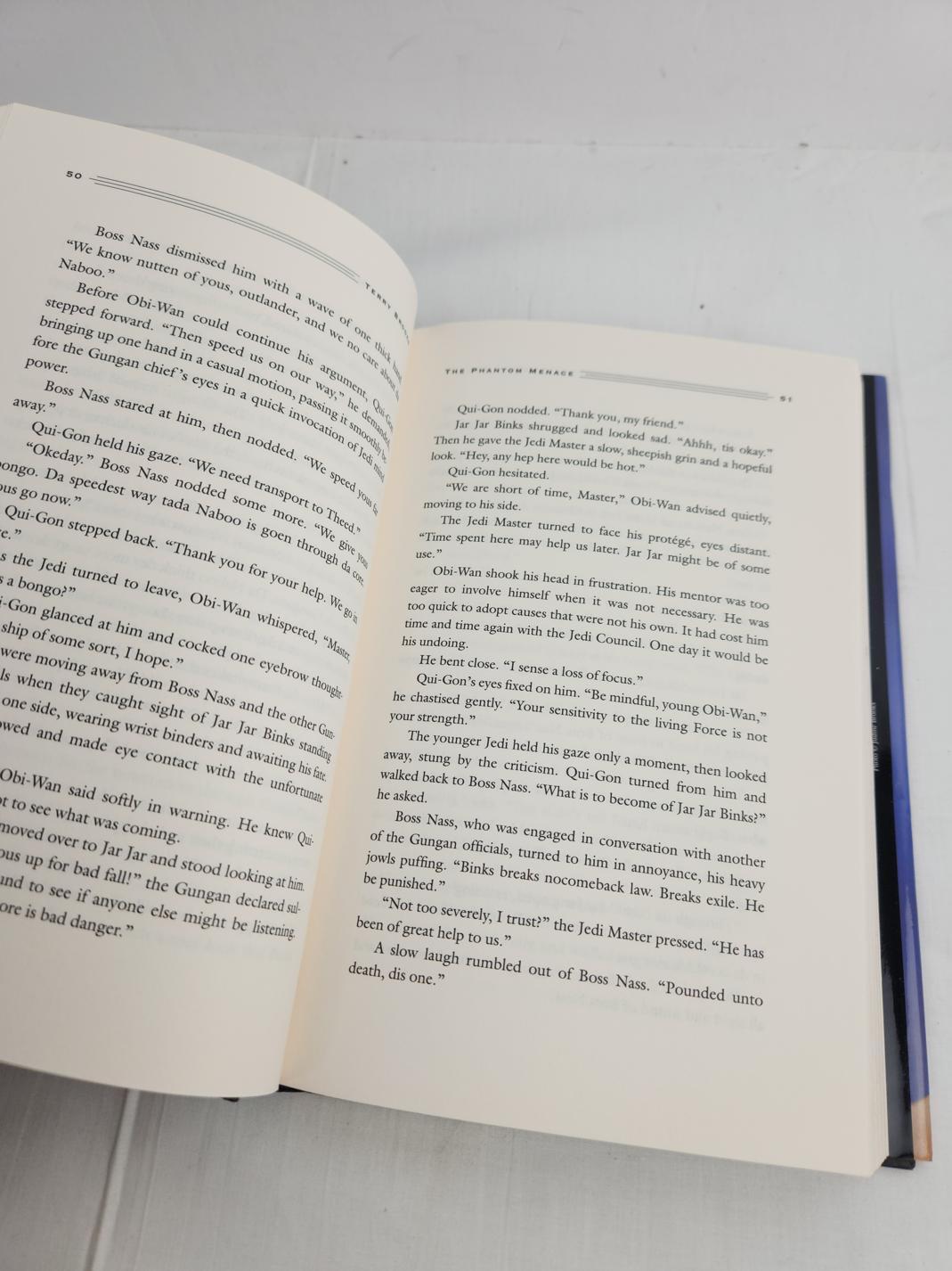 1999 – Star Wars: Episode I – The Phantom Menace by Terry Brooks, Hardcover