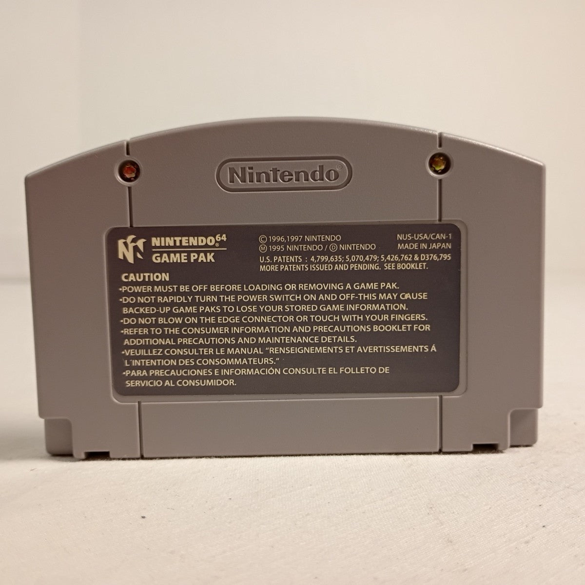 1997 – Nintendo 64: WCW vs. nWo World Tour – Cartridge Only