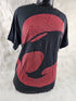 Vintage  Delta Thunder Cats T shirt Black Bigger Logo size Medium