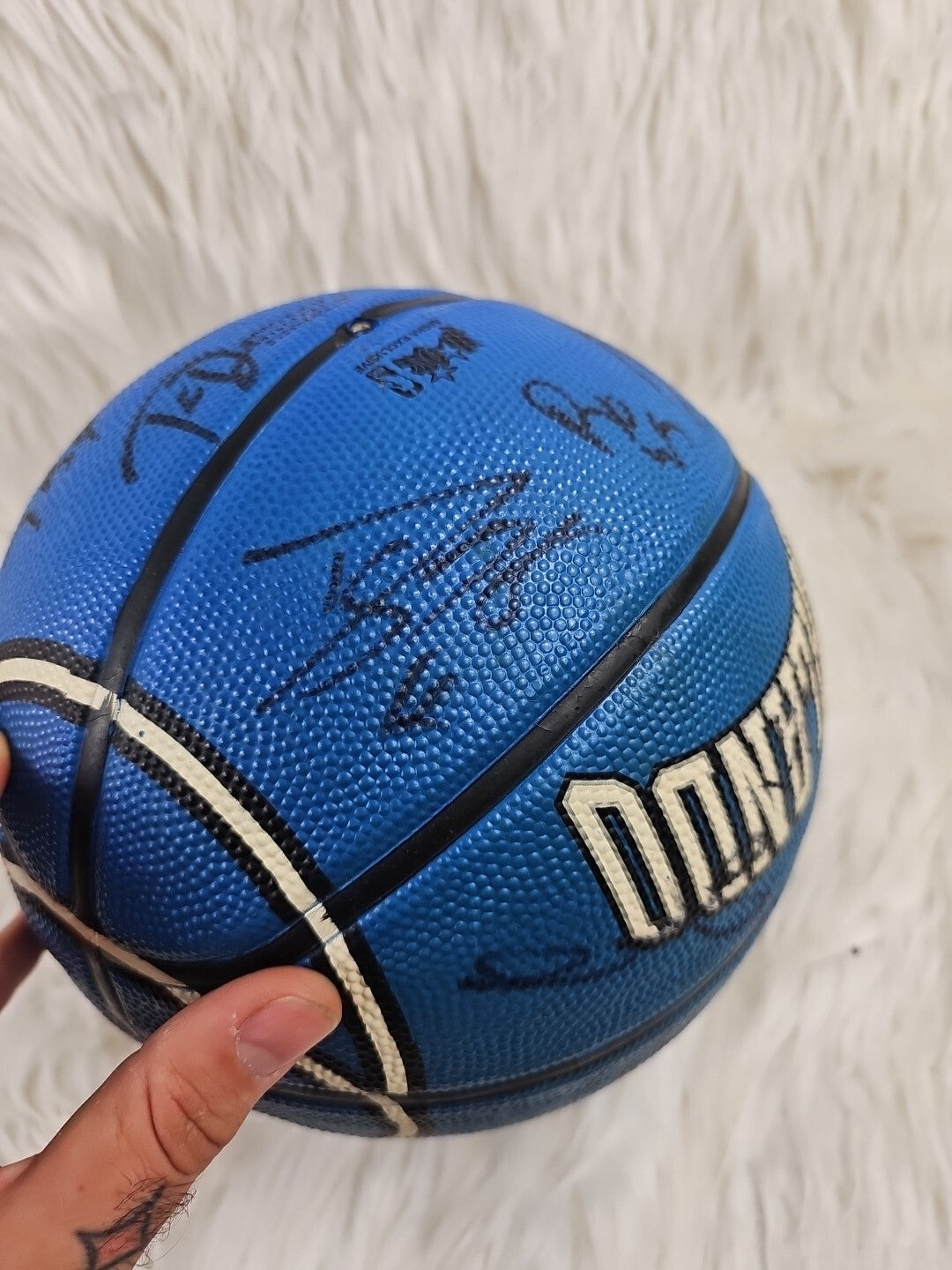 2006/2007 - Autographed Basketball Orlando Magic Team NBA Spalding - RARE