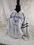 1990s - Streetwear Mens XL Distressed Spell Out Mackinac Michigan Hoodie USA