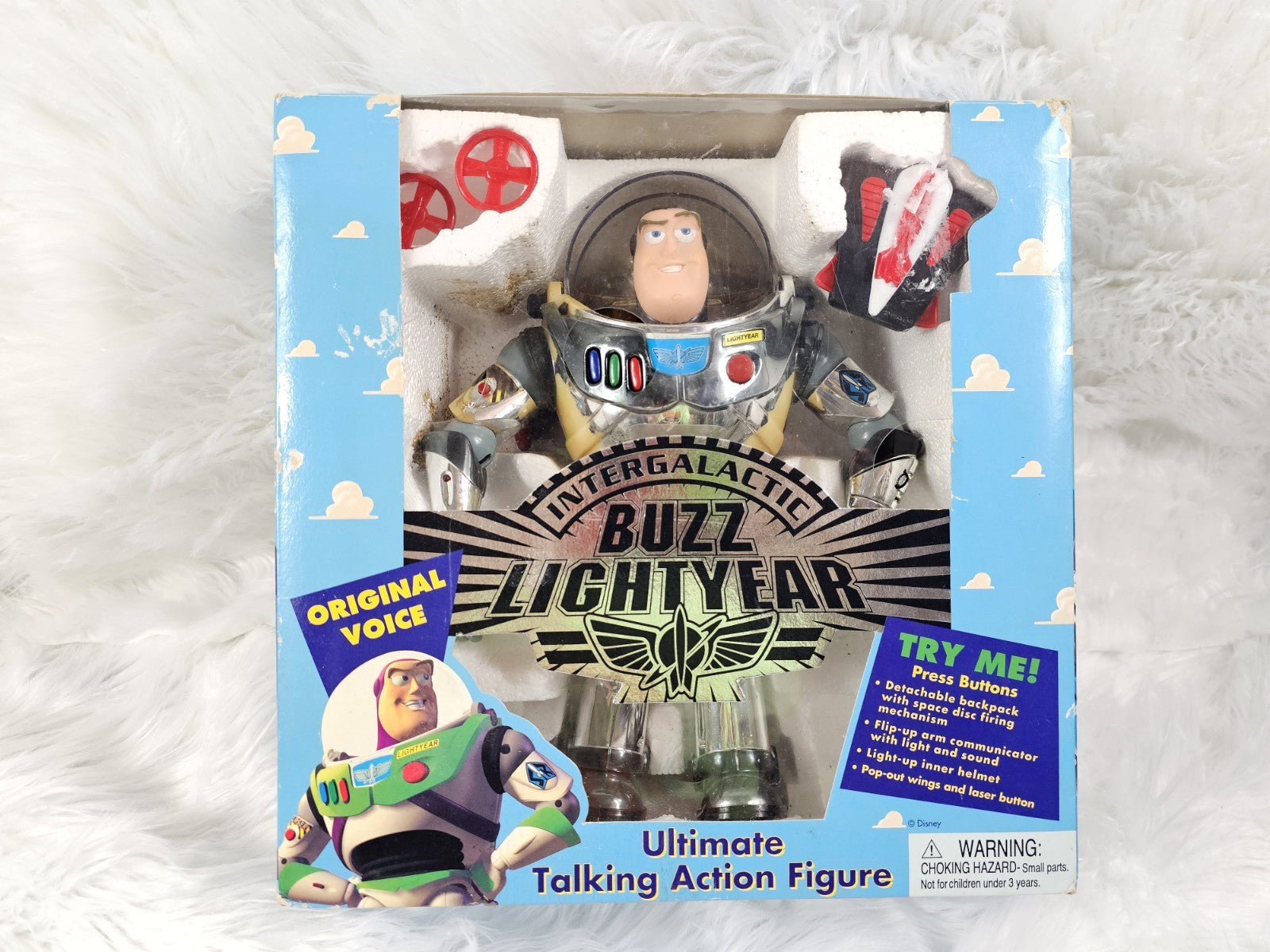 1995 - Disney: Toy Story CHROME INTERGALACTIC BUZZ Lightyear