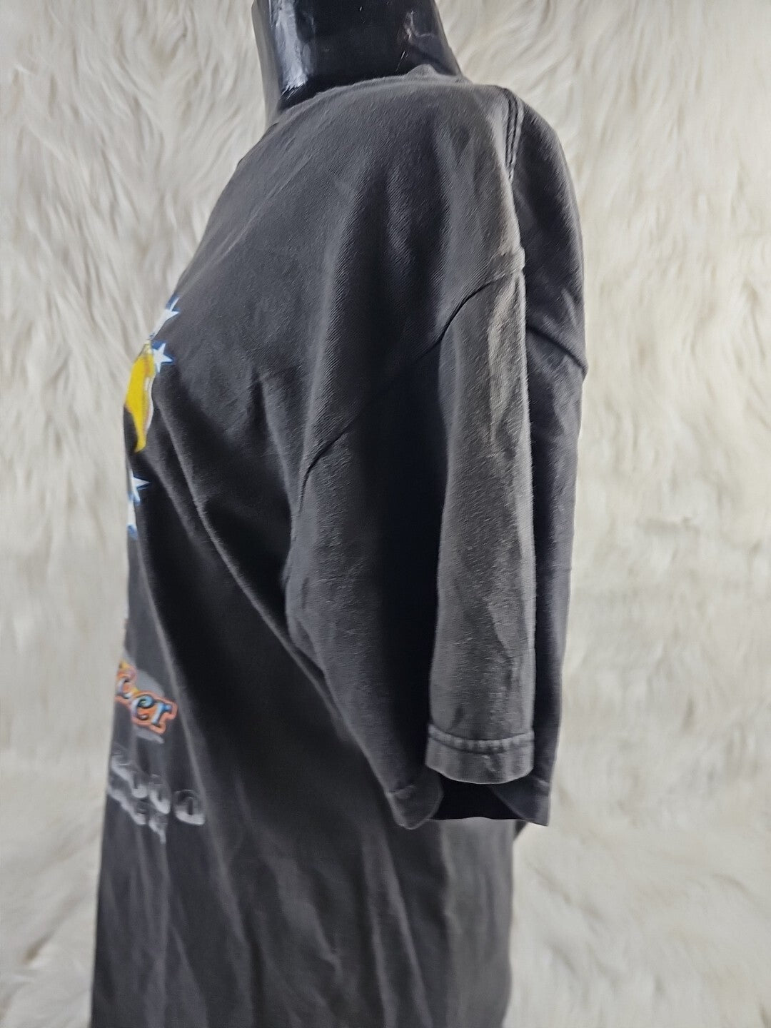 Vintage Y2K 2000s Daytona Beach Bike Week Motorcyke Graphic Long Sleeve Shirt L