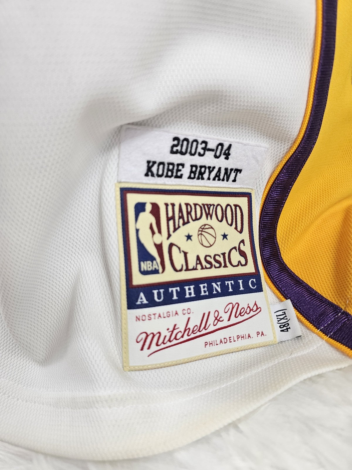 2003-2004 - Super Rare Grail Mitchell and Ness Kobe Bryant 8 Jersey XL 48 Genuine