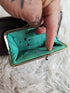 Y2K - Volcom Stone Age Brown Genuine Leather Wallet w/ Change Pocket - RARE