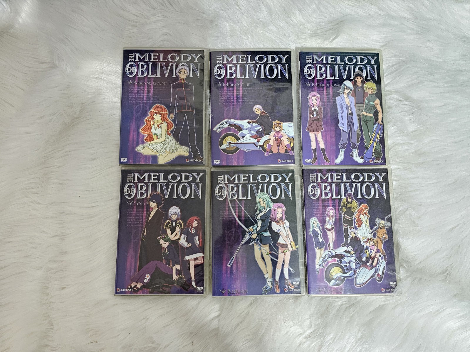 2006 - Melody of Oblivion: Vol. 1-6: Final Score DVD. Scratch Free