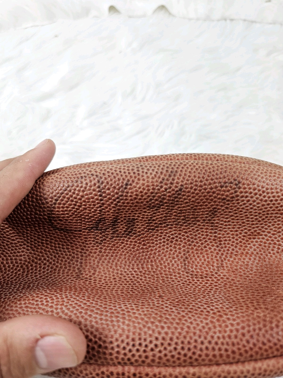 Vintage John Elway Signed Autograph Official NFL Wilson Football Paul tagliabue