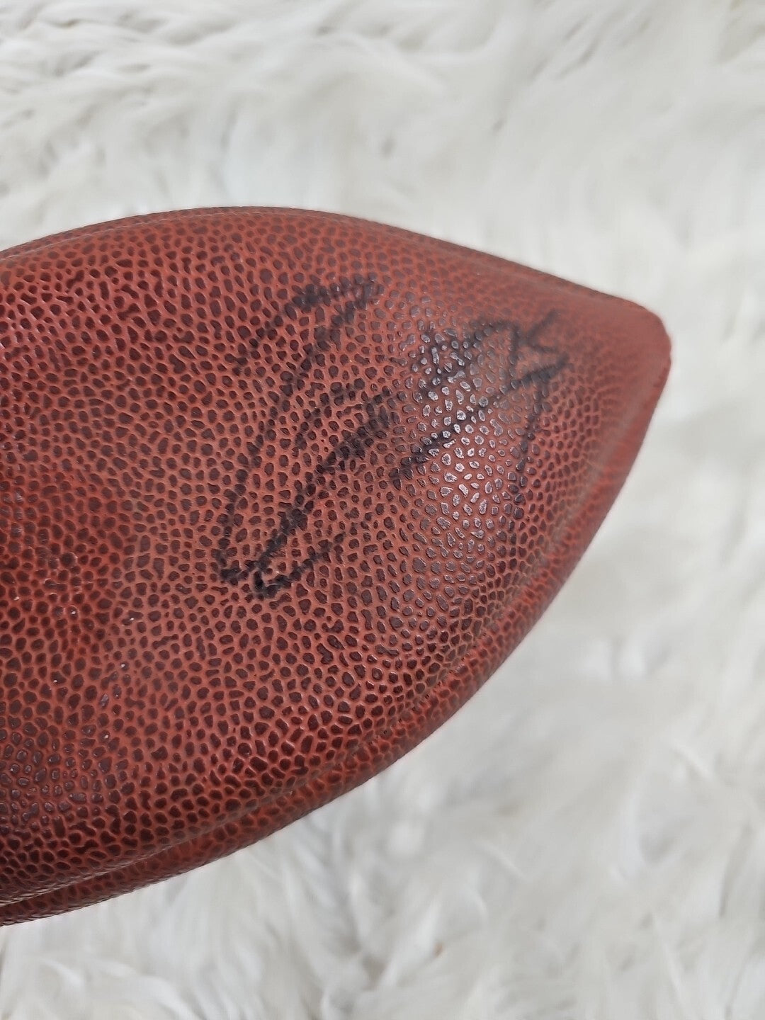 Green Bay Franklin Grip Rite PACKERS Signed Ball FOOTBALL NFL Autograph Official
