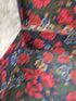 Vintage Unbranded Jewelry Trinket Box Floral Cotton Fabric