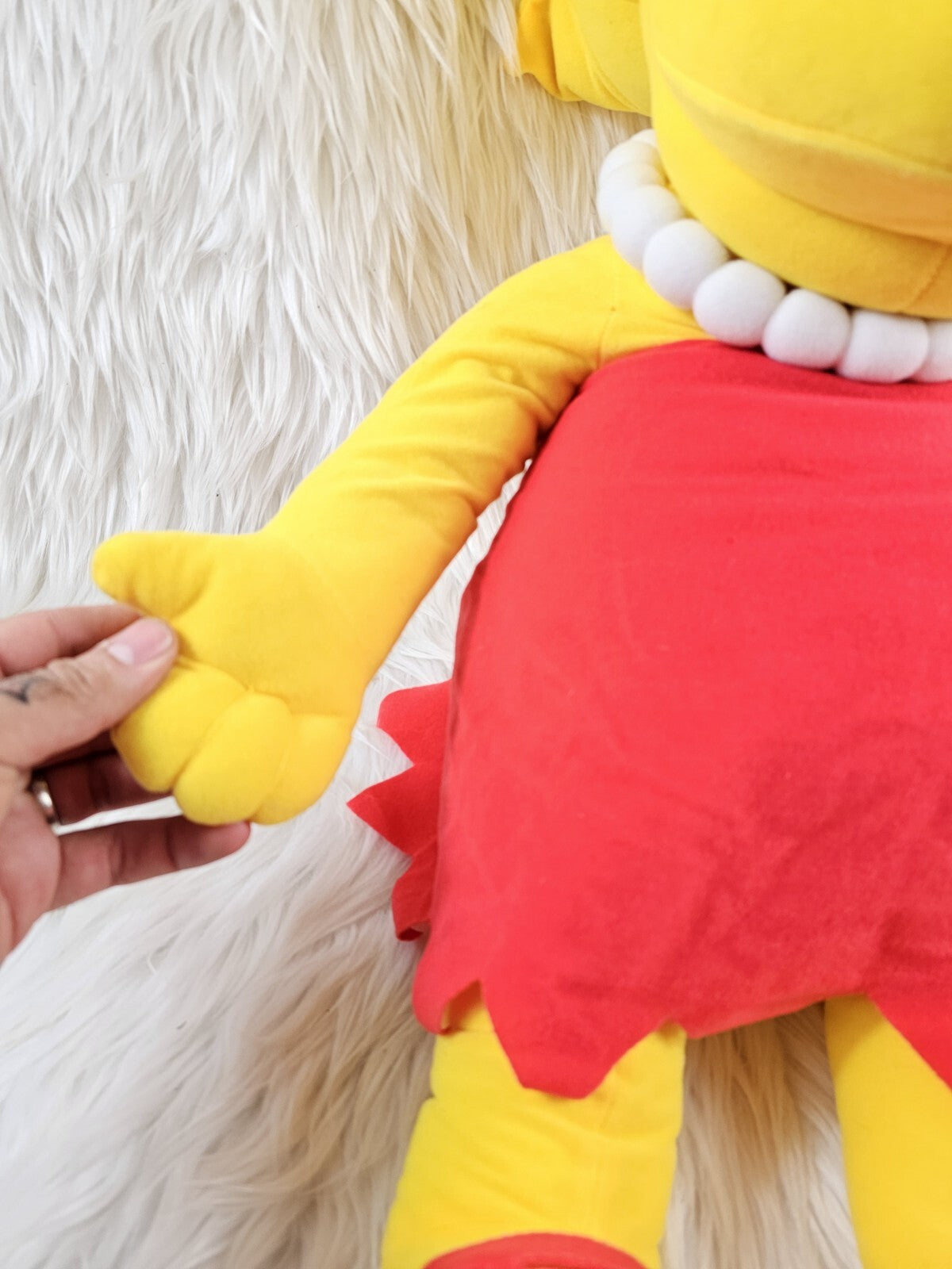 Huge Giant Size Lisa Simpson Plush Doll 20th Century Fox 36 Inch / 3 Feet