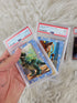 1995 - 4 Skybox Toy Story Trading Cards PSA - Mint 7-9 Foil Buzz Lightyear