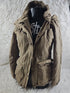 Vintage Y2K Brown Rain Coat Guess Jacket - Down Coat - Size Small