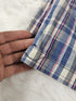 Y2K - GUESS Striped Shorts Women's Blue W26 Discontinued