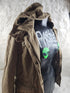 Vintage Y2K Brown Rain Coat Guess Jacket - Down Coat - Size Small