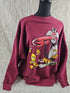 Vintage Looney Tunes Tweety Sylvester Autumn Fall Crewneck Sweatshirt Large/XL
